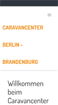 Mobile Screenshot of caravancenter24.de